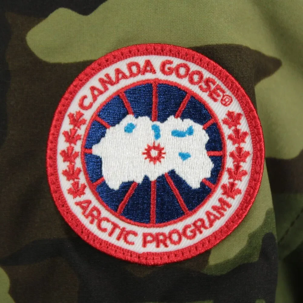 Canada Goose NWT Men's MacMillan Parka Jacket Size XL in Classic Green Camo - Picture 7 of 15